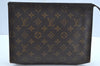 Auth Louis Vuitton Monogram Poche Toilette 26 Cosmetics Pouch Old Model K2003