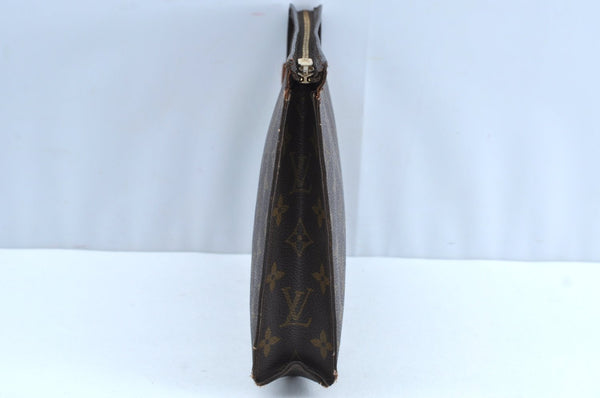 Auth Louis Vuitton Monogram Poche Toilette 26 Cosmetics Pouch Old Model K2003