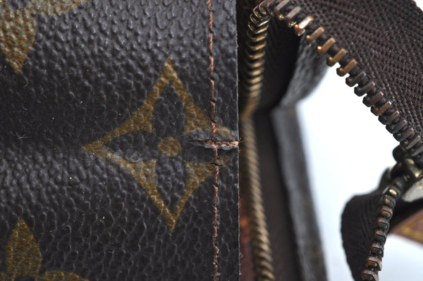 Auth Louis Vuitton Monogram Poche Toilette 26 Cosmetics Pouch Old Model K2003