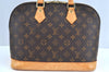 Authentic Louis Vuitton Monogram Alma Hand Bag Purse M51130 LV K2176