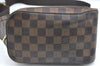 Authentic Louis Vuitton Damier Geronimos Waist Body Bag N51994 LV K2356