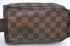 Authentic Louis Vuitton Damier Geronimos Waist Body Bag N51994 LV K2356