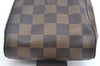 Authentic Louis Vuitton Damier Geronimos Waist Body Bag N51994 LV K2356