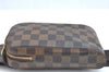 Authentic Louis Vuitton Damier Geronimos Waist Body Bag N51994 LV K2356