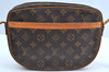 Auth Louis Vuitton Monogram Jeune Fille MM M51226 Shoulder Cross Bag Junk K2734