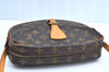 Auth Louis Vuitton Monogram Jeune Fille MM M51226 Shoulder Cross Bag Junk K2734