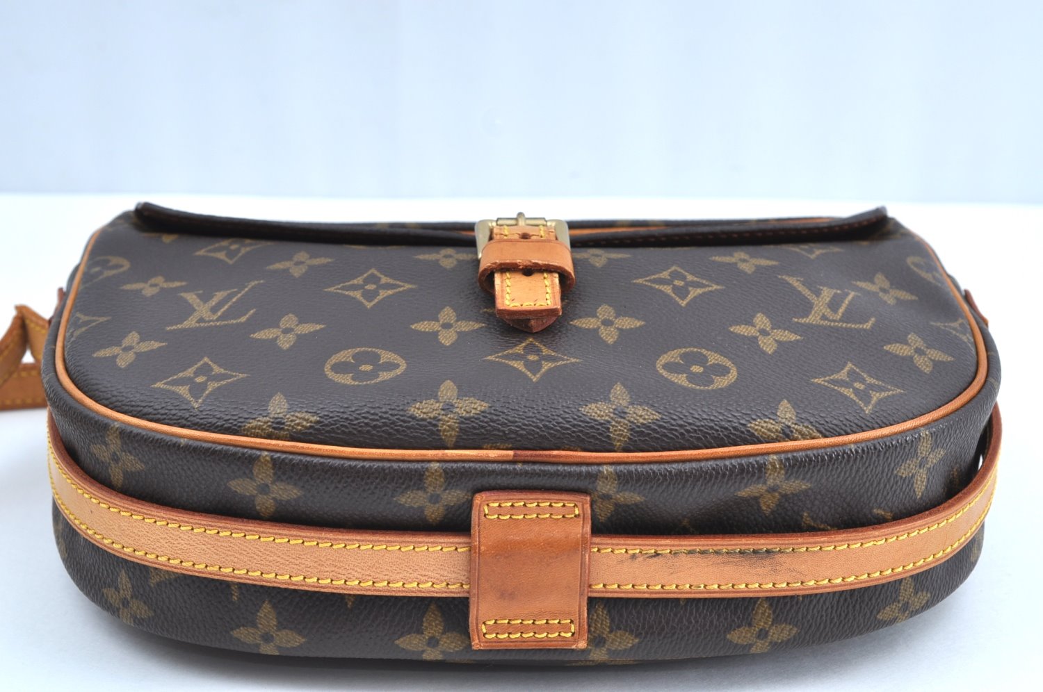 Auth Louis Vuitton Monogram Jeune Fille MM M51226 Shoulder Cross Bag Junk K2734