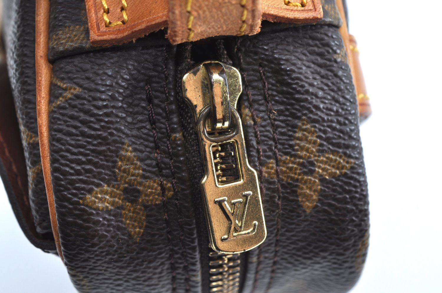 Auth Louis Vuitton Monogram Jeune Fille MM M51226 Shoulder Cross Bag Junk K2734