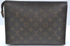 Authentic Louis Vuitton Monogram Poche Toilette 26 Cosmetics Pouch Junk K4036