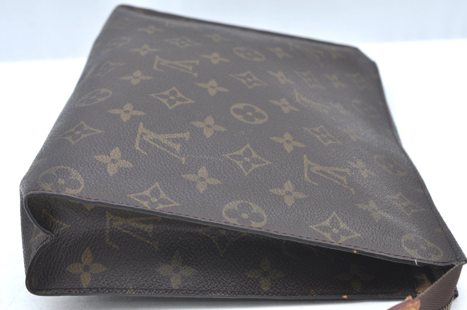 Authentic Louis Vuitton Monogram Poche Toilette 26 Cosmetics Pouch Junk K4036
