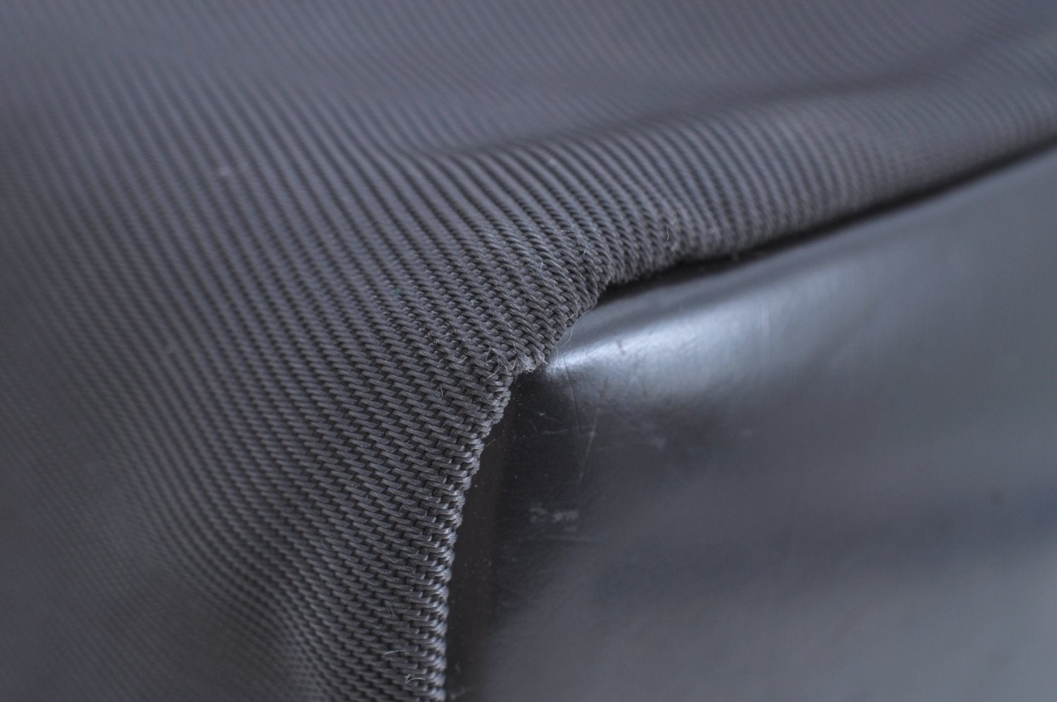 Authentic GUCCI Bamboo 2Way Shoulder Bag Nylon Enamel Gray K4038