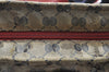 Authentic GUCCI Sherry Line GG Crystal Tote Bag PVC Leather 155524 Navy K4041