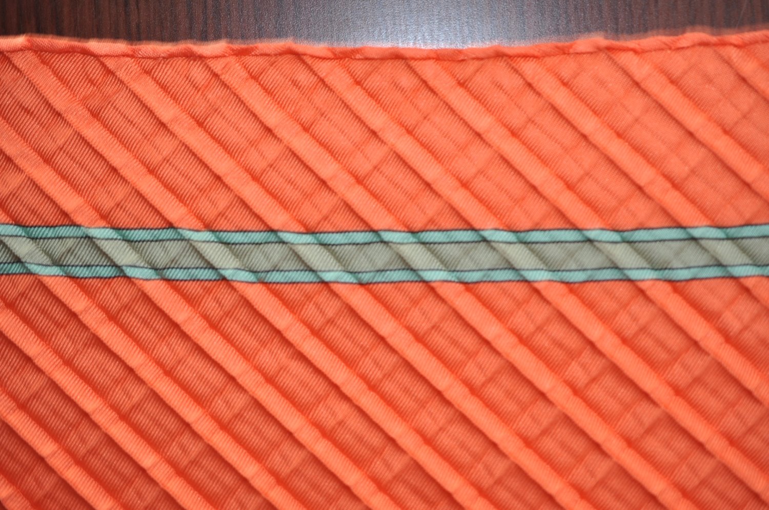 Authentic HERMES Double Pleats Scarf 