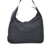 Authentic GUCCI Vintage Shoulder Hand Bag Nylon Leather Black  K4045