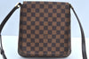 Auth Louis Vuitton Damier Musette Salsa Long Shoulder Cross Bag LV Junk K4049