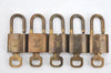 Authentic Louis Vuitton Padlock & Keys 10Set LV K4050