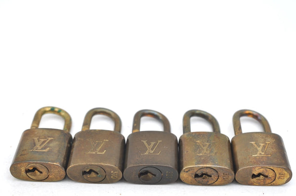 Authentic Louis Vuitton Padlock & Keys 10Set LV K4050