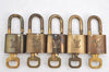 Authentic Louis Vuitton Padlock & Keys 10Set LV K4051