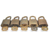 Authentic Louis Vuitton Padlock & Keys 10Set LV K4051