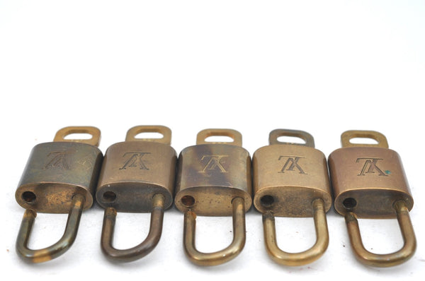 Authentic Louis Vuitton Padlock & Keys 10Set LV K4051