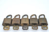 Authentic Louis Vuitton Padlock & Keys 10Set LV K4052