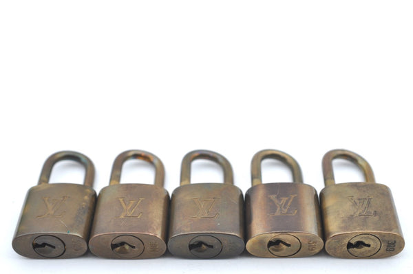 Authentic Louis Vuitton Padlock & Keys 10Set LV K4052