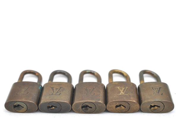 Authentic Louis Vuitton Padlock & Keys 10Set LV K4053