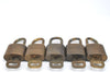 Authentic Louis Vuitton Padlock & Keys 10Set LV K4053