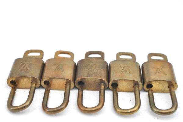 Authentic Louis Vuitton Padlock & Keys 10Set LV K4054