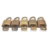 Authentic Louis Vuitton Padlock & Keys 10Set LV K4055