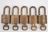 Authentic Louis Vuitton Padlock & Keys 10Set LV K4055