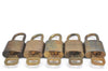 Authentic Louis Vuitton Padlock & Keys 10Set LV K4056