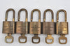 Authentic Louis Vuitton Padlock & Keys 10Set LV K4057