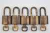 Authentic Louis Vuitton Padlock & Keys 10Set LV K4057