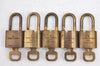 Authentic Louis Vuitton Padlock & Keys 10Set LV K4058