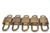 Authentic Louis Vuitton Padlock & Keys 10Set LV K4059