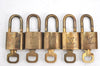 Authentic Louis Vuitton Padlock & Keys 10Set LV K4059