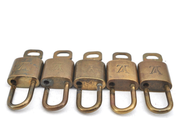 Authentic Louis Vuitton Padlock & Keys 10Set LV K4059