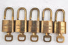 Authentic Louis Vuitton Padlock & Keys 10Set LV K4060