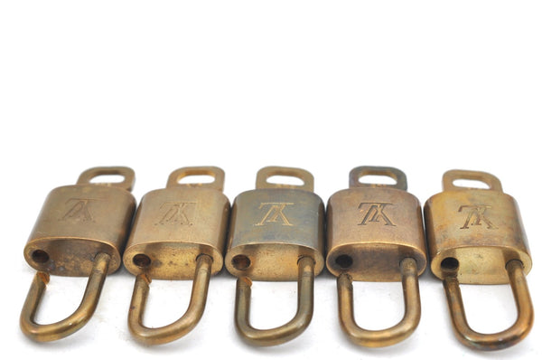 Authentic Louis Vuitton Padlock & Keys 10Set LV K4060