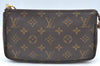Authentic Louis Vuitton Monogram Pochette Accessoires Pouch M51980 LV K4064