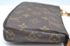Authentic Louis Vuitton Monogram Pochette Accessoires Pouch M51980 LV K4064