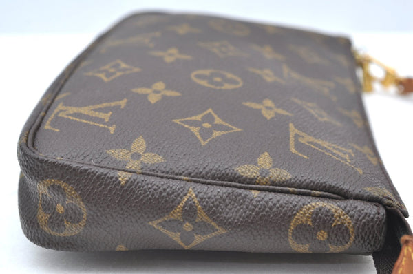 Authentic Louis Vuitton Monogram Pochette Accessoires Pouch M51980 LV K4064