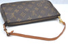 Authentic Louis Vuitton Monogram Pochette Accessoires Pouch M51980 LV K4064