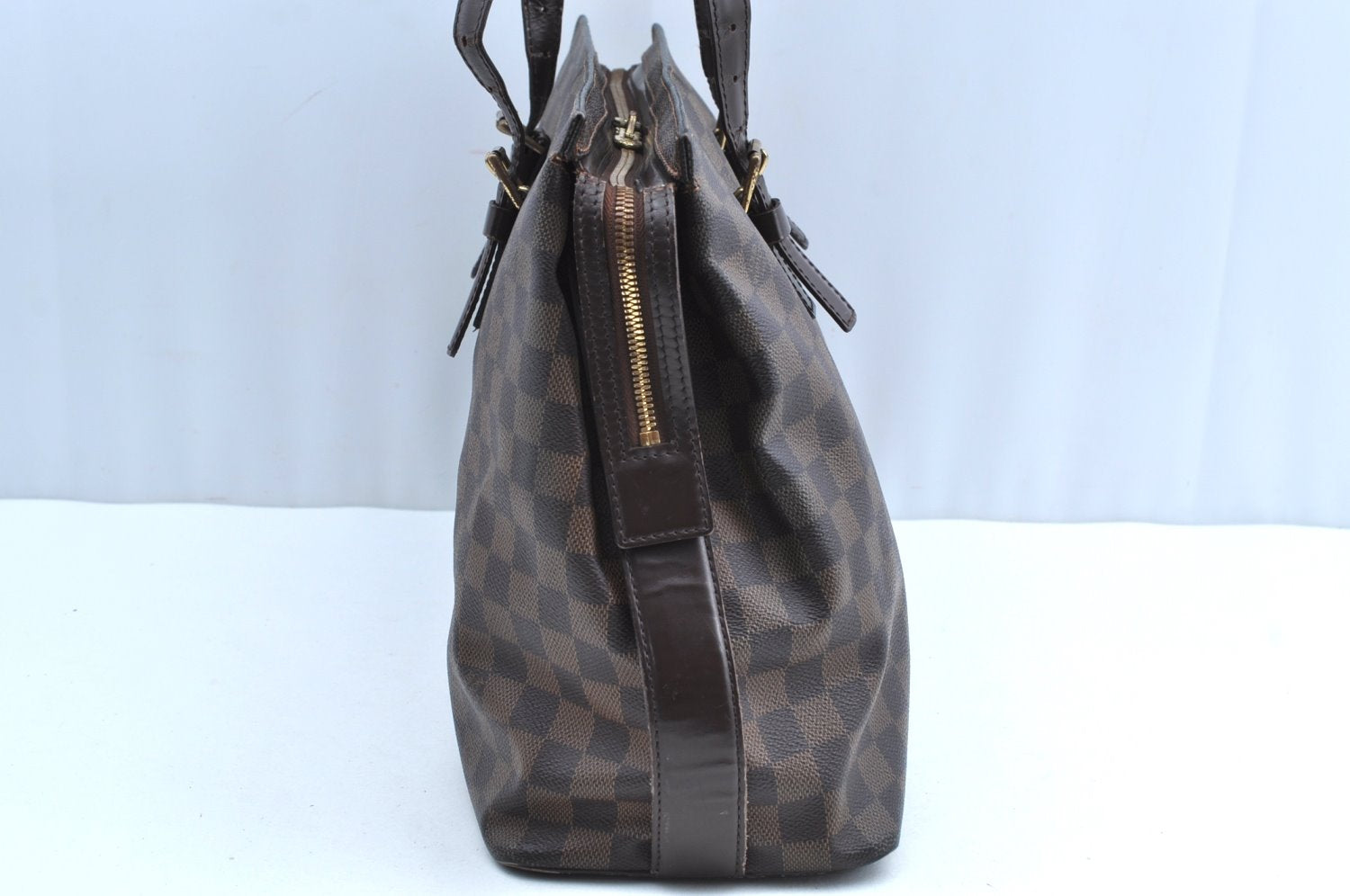Authentic Louis Vuitton Damier Chelsea Shoulder Tote Bag N51119 LV K4065