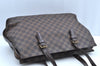 Authentic Louis Vuitton Damier Chelsea Shoulder Tote Bag N51119 LV K4065