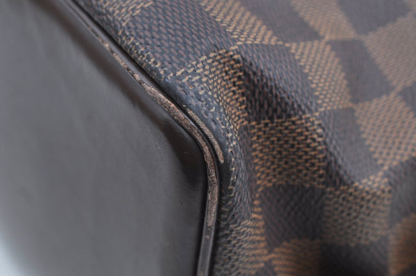 Authentic Louis Vuitton Damier Chelsea Shoulder Tote Bag N51119 LV K4065