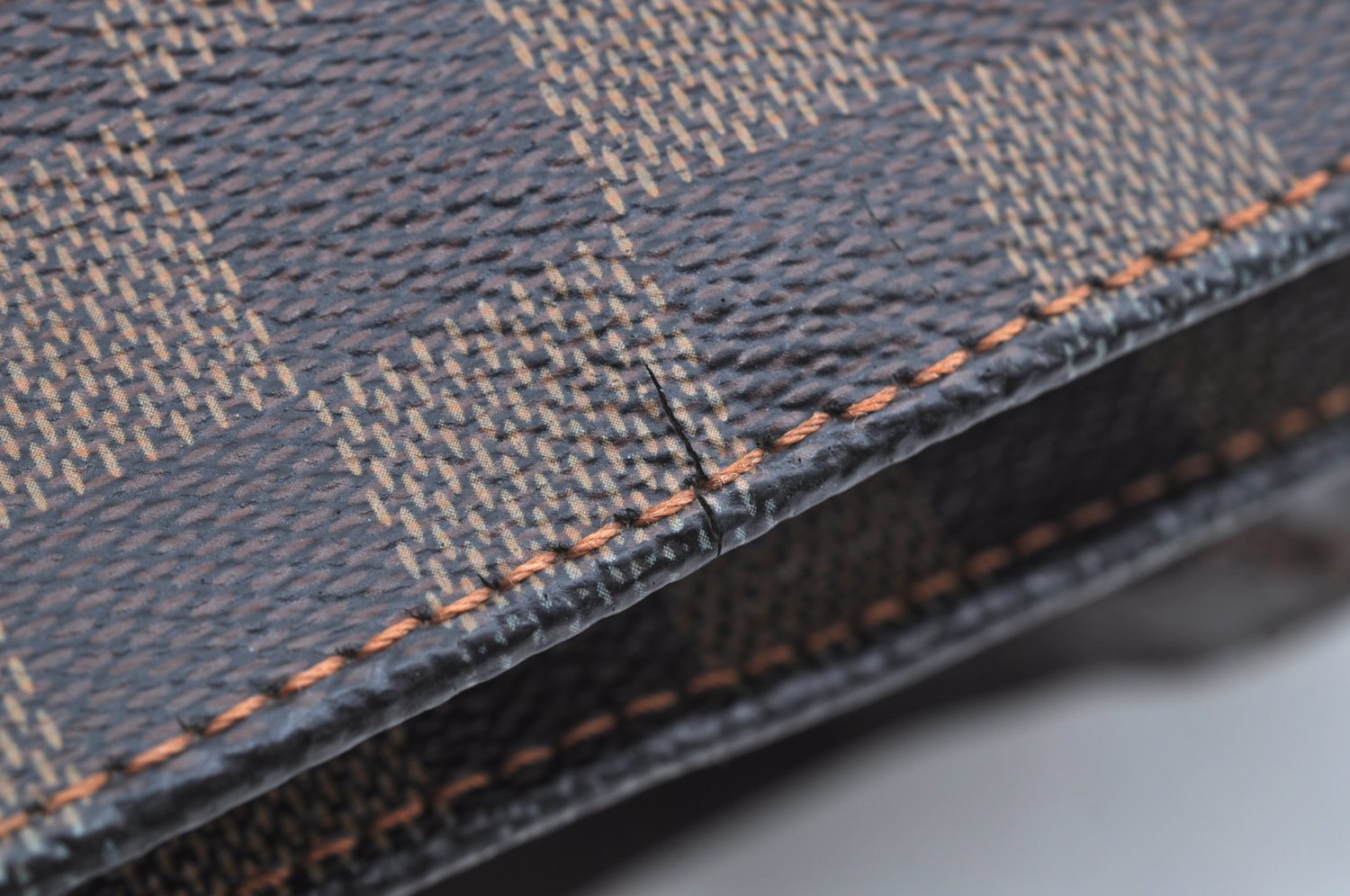 Authentic Louis Vuitton Damier Chelsea Shoulder Tote Bag N51119 LV K4065