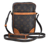 Authentic Louis Vuitton Monogram Danube Shoulder Cross Body Bag M45266 LV K4067