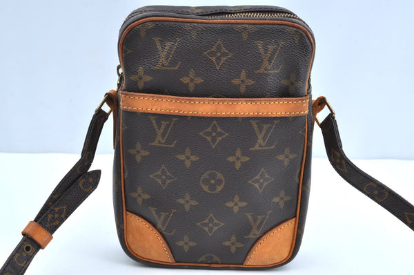 Authentic Louis Vuitton Monogram Danube Shoulder Cross Body Bag M45266 LV K4067